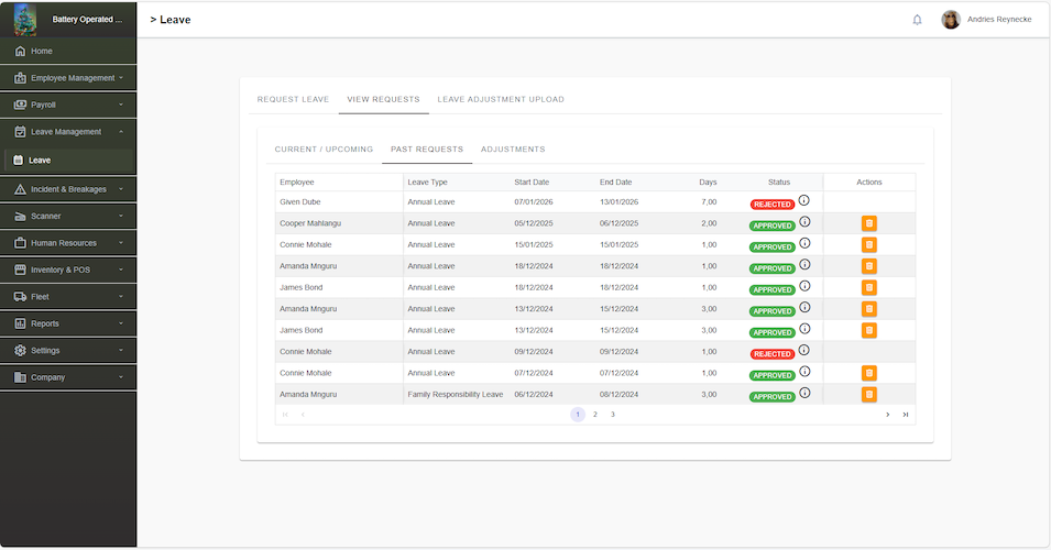 image PRPro Leave Management