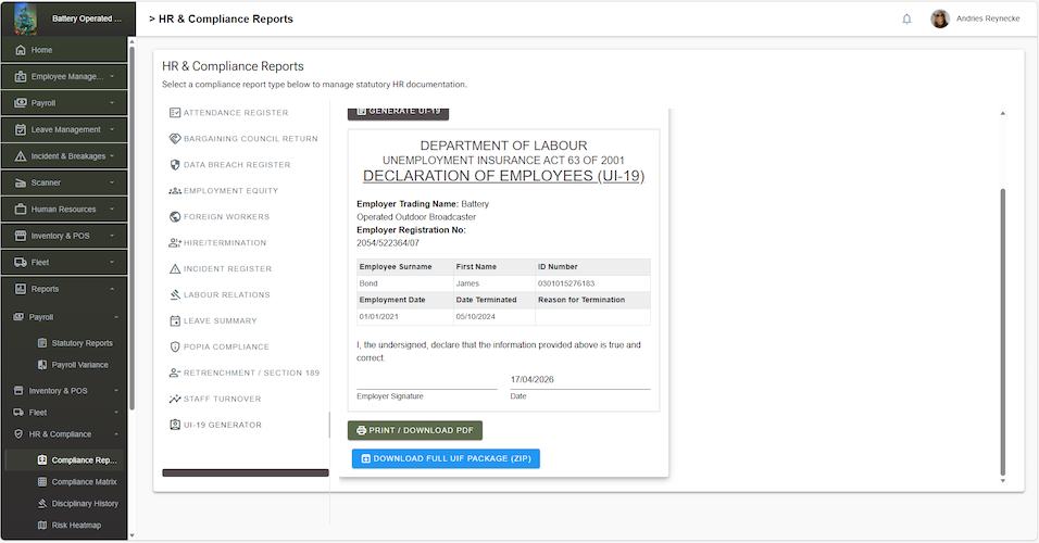 image PRPro Complience Reports